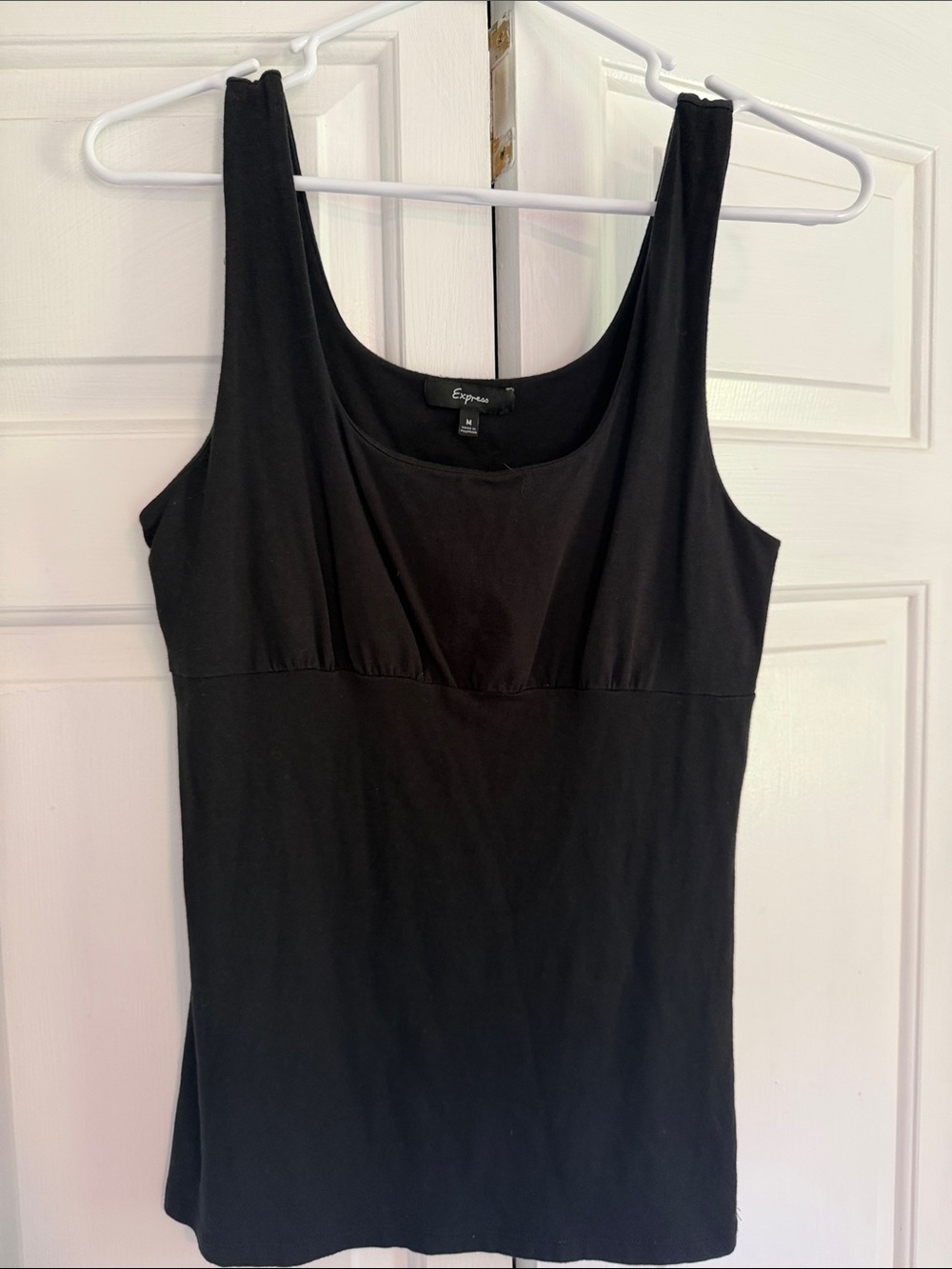 Express Black Scoop Neck Tank Top